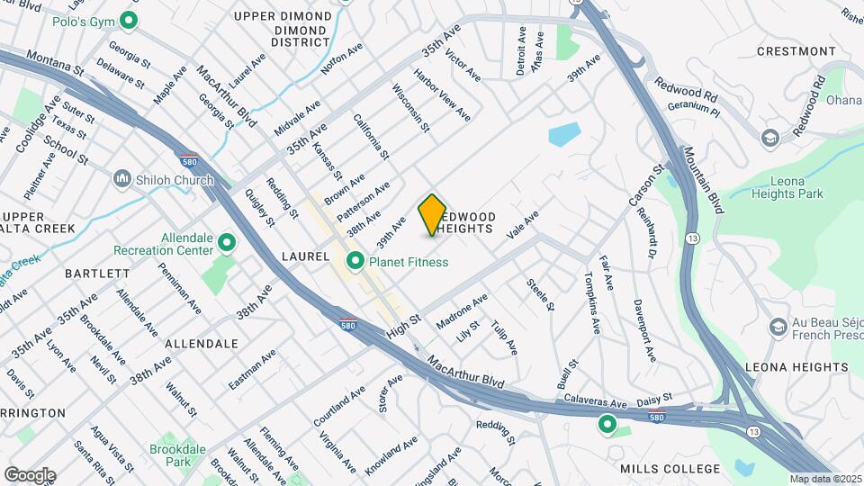 3805 Maybelle Ave Mapa y Detalles de la Ubicación