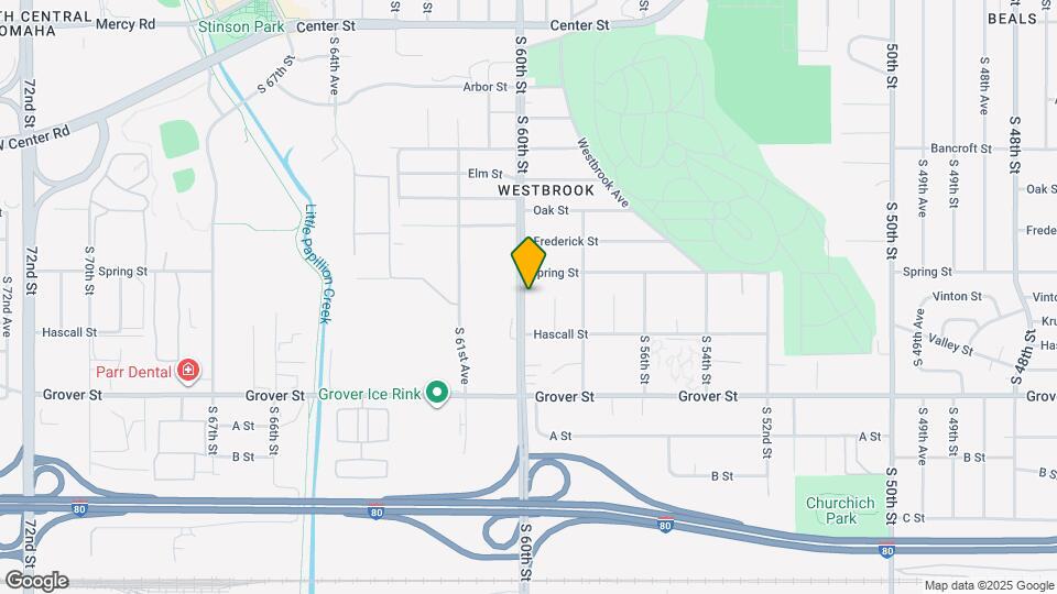 3113 S 60th St Map and Location Details