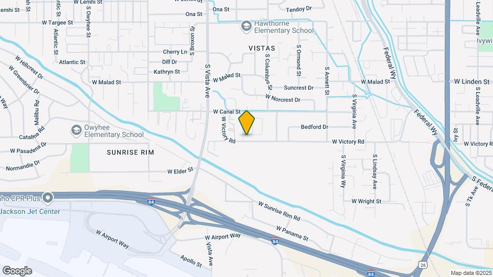 2340 W Victory Rd Mapa y Detalles de la Ubicación