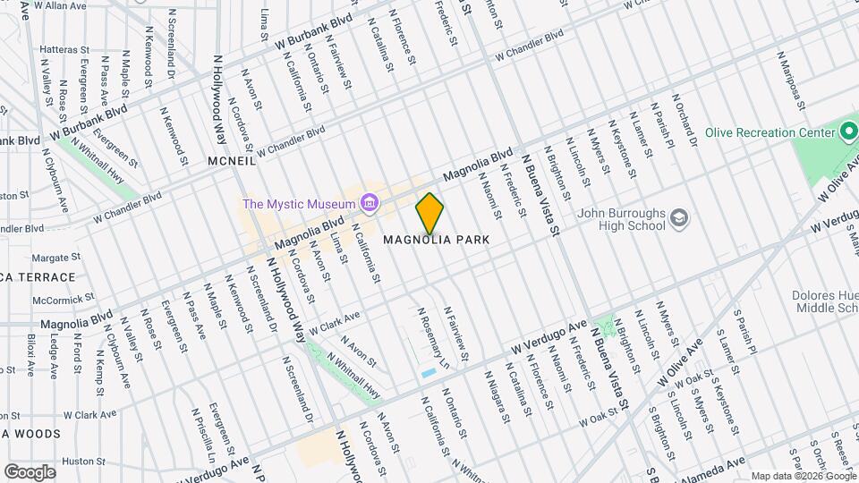 749 N Niagara St Map and Location Details