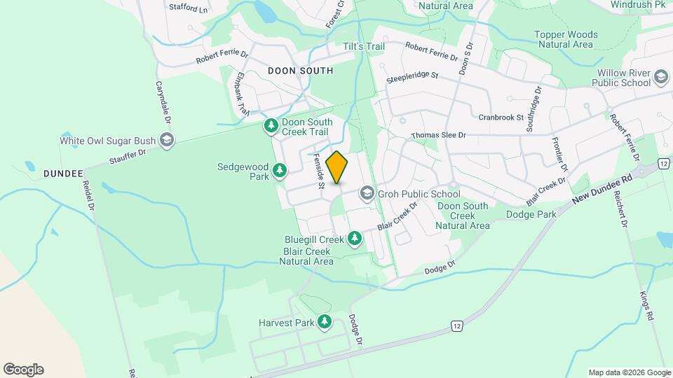 174 S Creek Dr Map and Location Details