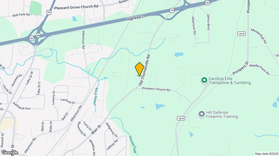 5459 Old Thomasville Rd Mapa y Detalles de la Ubicación