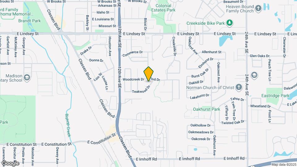 1421 Teakwood Dr Map and Location Details