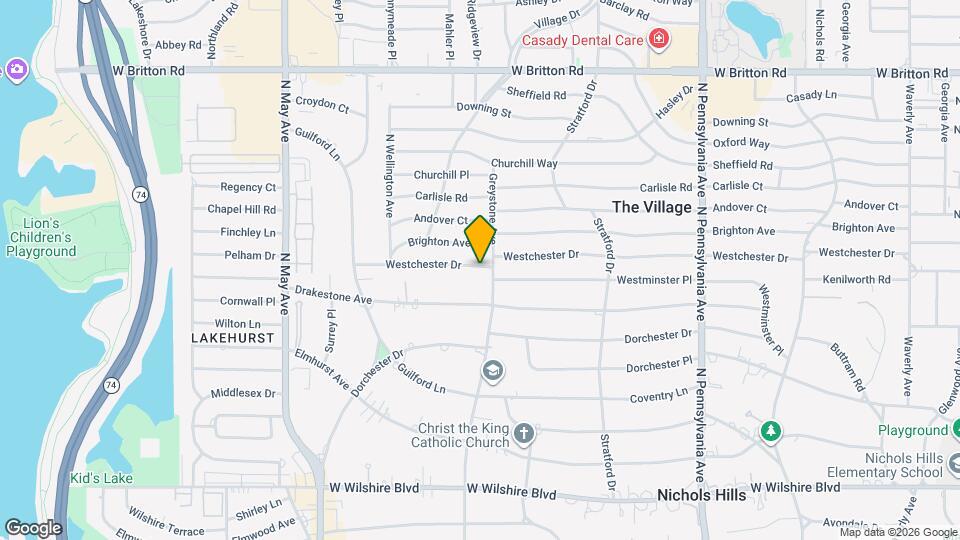 2108 Westchester Dr Map and Location Details