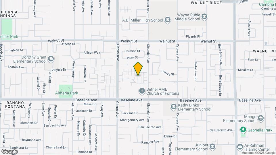 7155 Citrus Ave, Unit 369 Map and Location Details