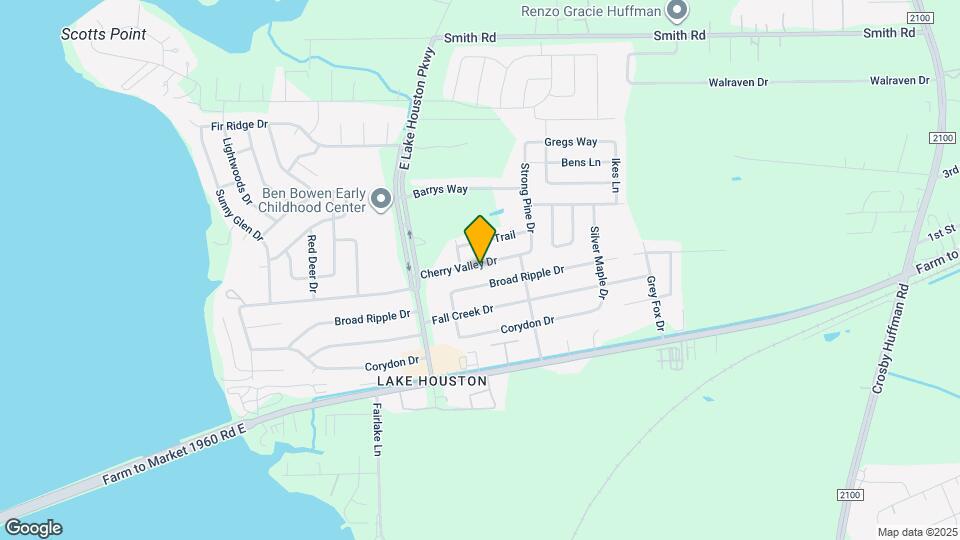 714 Cherry Valley Dr Map and Location Details