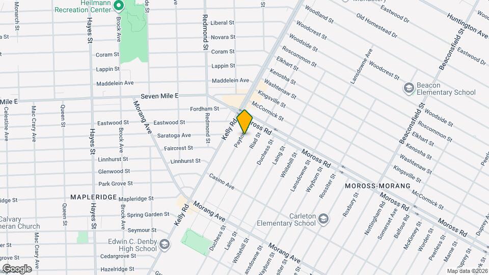 12920 Payton St Map and Location Details