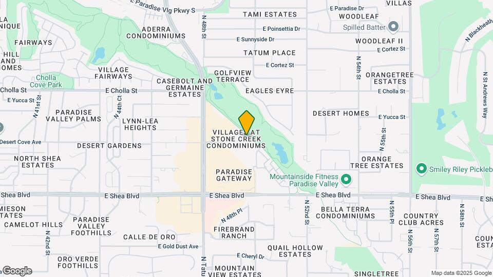 4850 E Desert Cove Ave, #222 Mapa y Detalles de la Ubicación
