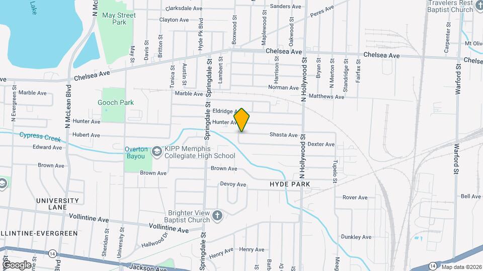 2295 Shasta Ave Map and Location Details