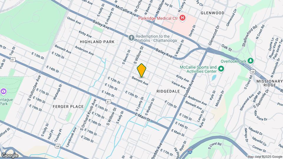 2203 Bennett Ave Map and Location Details