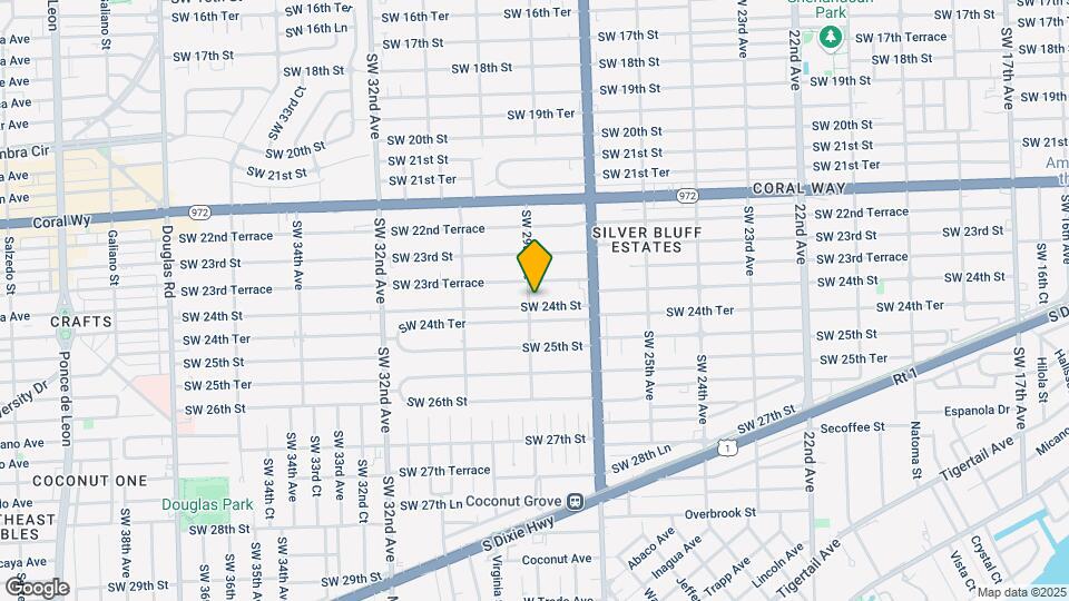 2845 SW 24th St Map and Location Details
