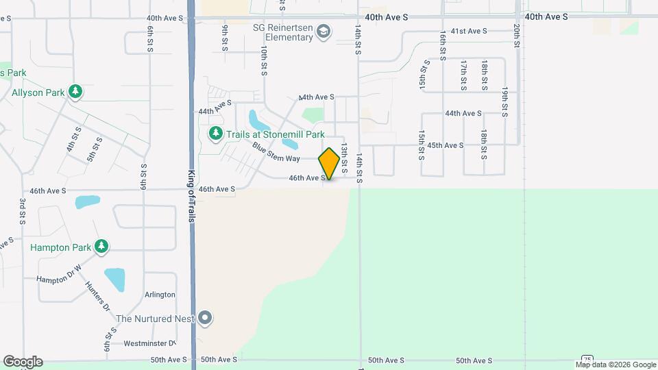 1209 46th Ave S Map and Location Details