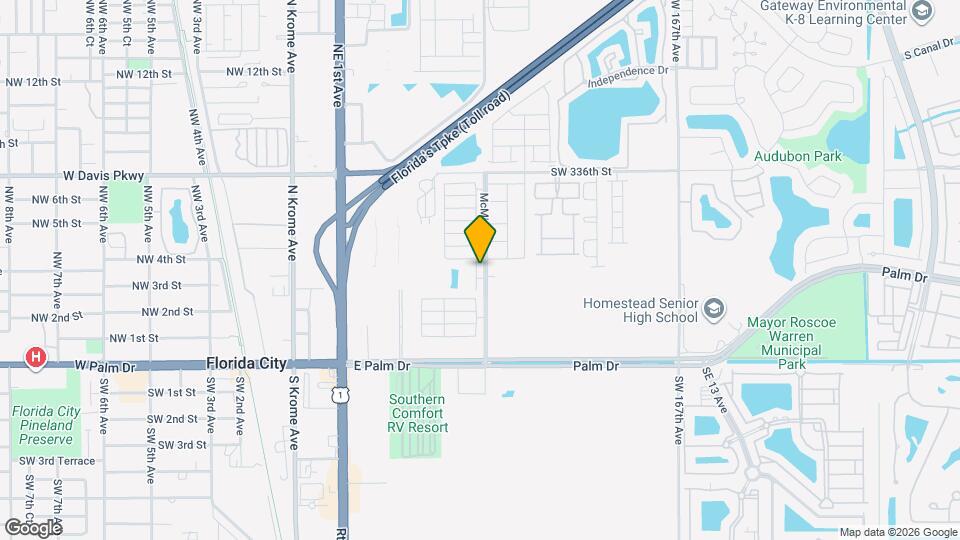 389 NE 5th Pl Map and Location Details