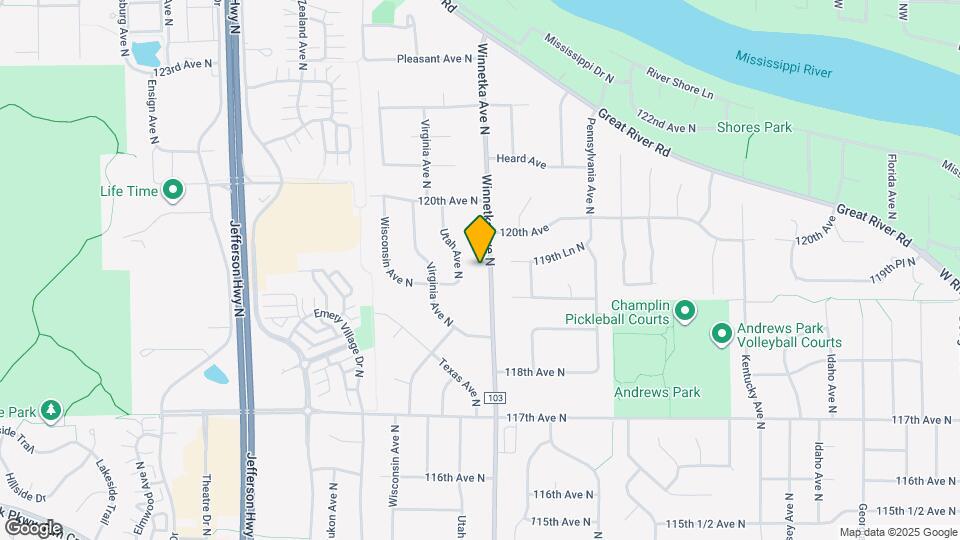 11935 Winnetka Ave N Mapa y Detalles de la Ubicación