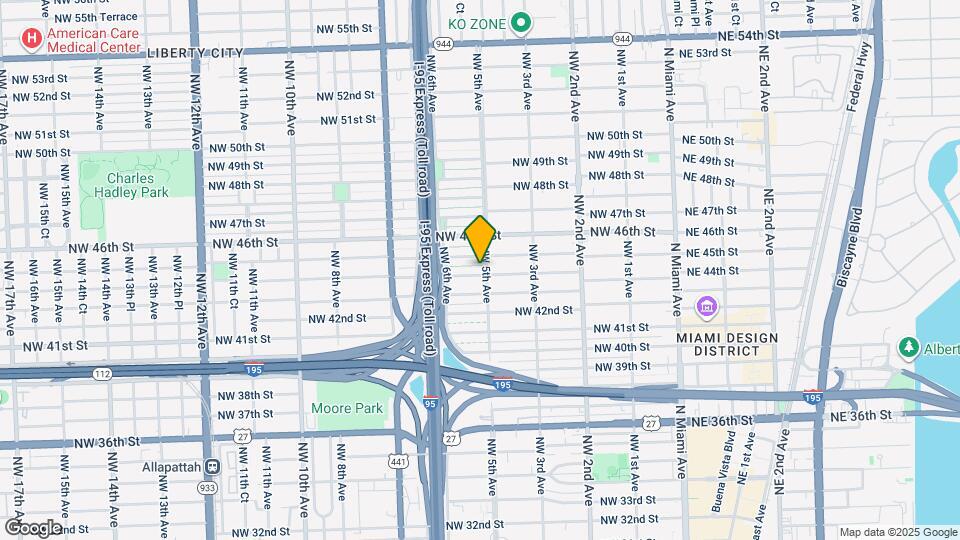 511 NW 44th St, Unit 1 Mapa y Detalles de la Ubicación