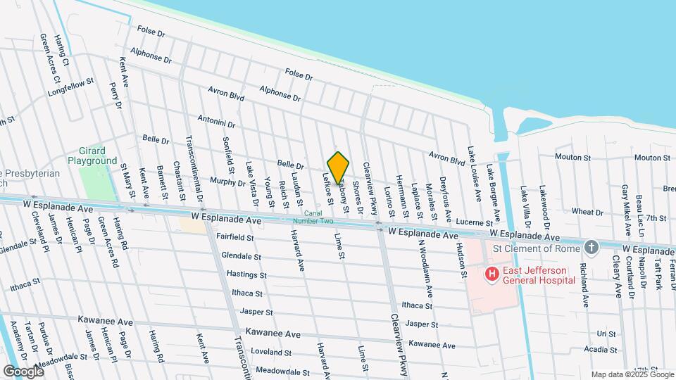 4512 Tabony St Map and Location Details