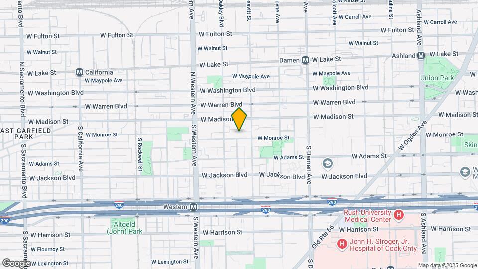 2226 W Monroe St, Unit #1 Map and Location Details