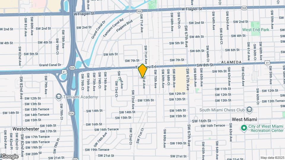 920 SW 71st Ave Map and Location Details