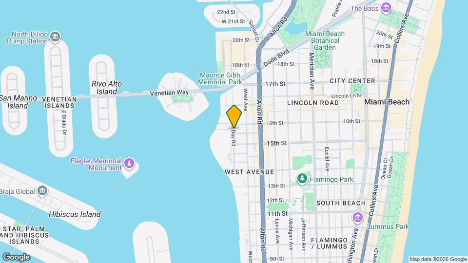 1555 Bay Rd, Unit SI ID1540522P Mapa y Detalles de la Ubicación