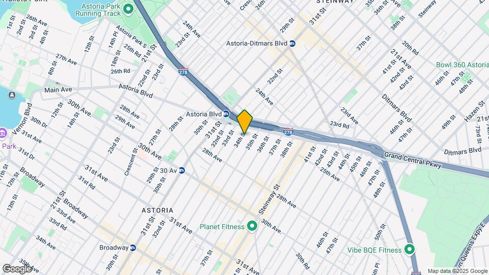 25-23 34th St Mapa y Detalles de la Ubicación