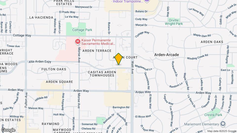 3333 Alta Arden Expy Map and Location Details