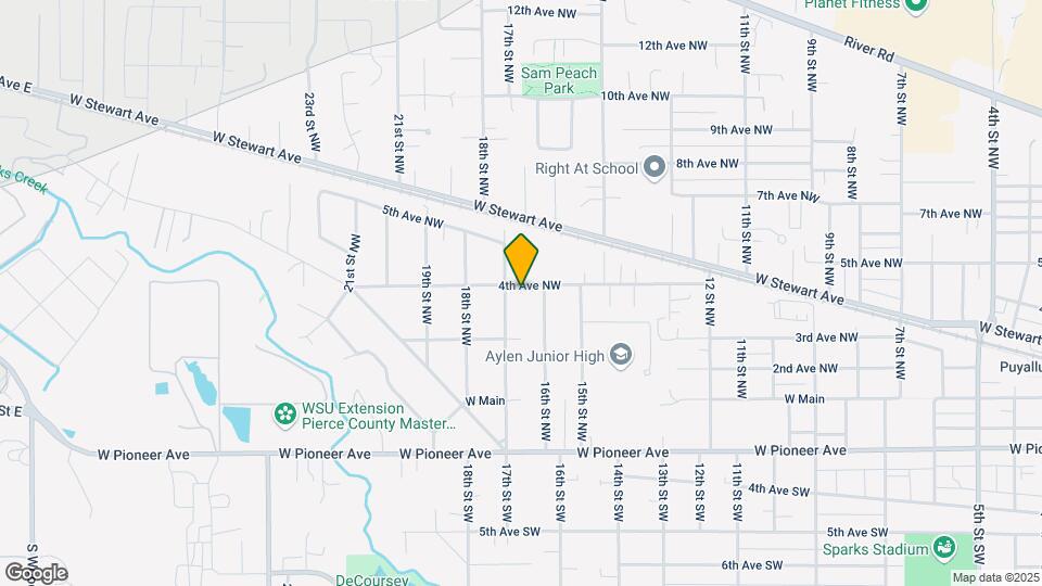 1614 4th Ave NW Map and Location Details