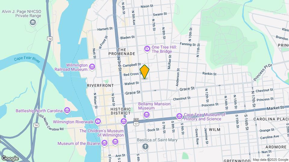 509 Walnut St, Unit A Mapa y Detalles de la Ubicación