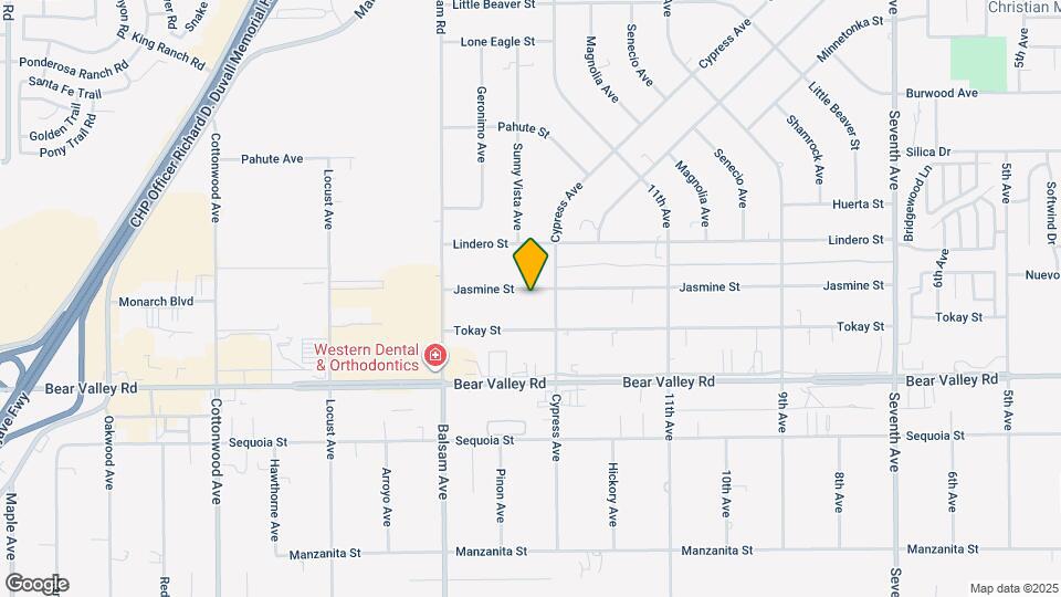 15459 Jasmine St Map and Location Details