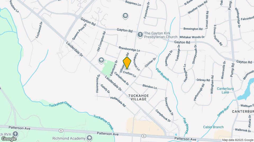 11510 Crofton Ln Map and Location Details