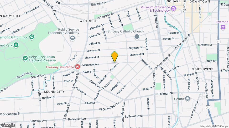 223 Merriman Ave Mapa y Detalles de la Ubicación
