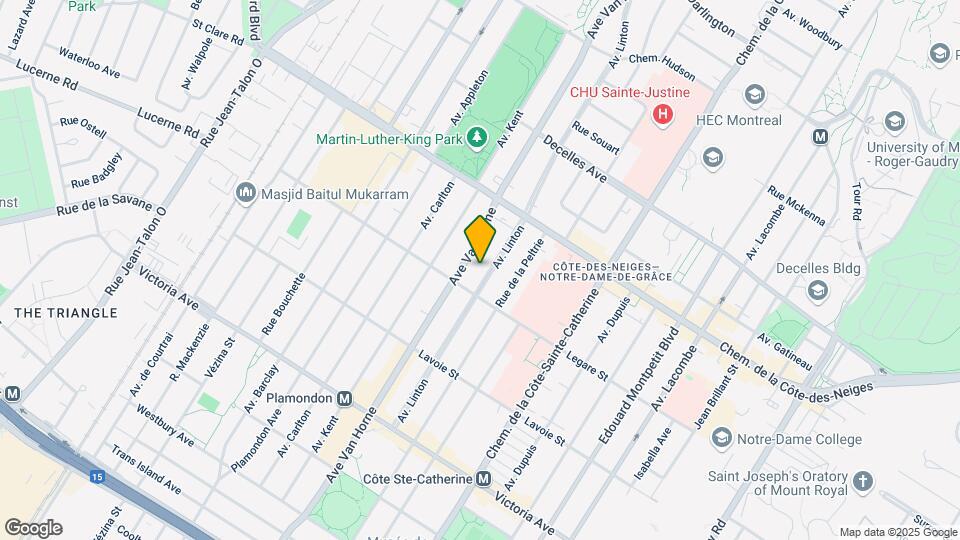 3891 Linton Av Map and Location Details