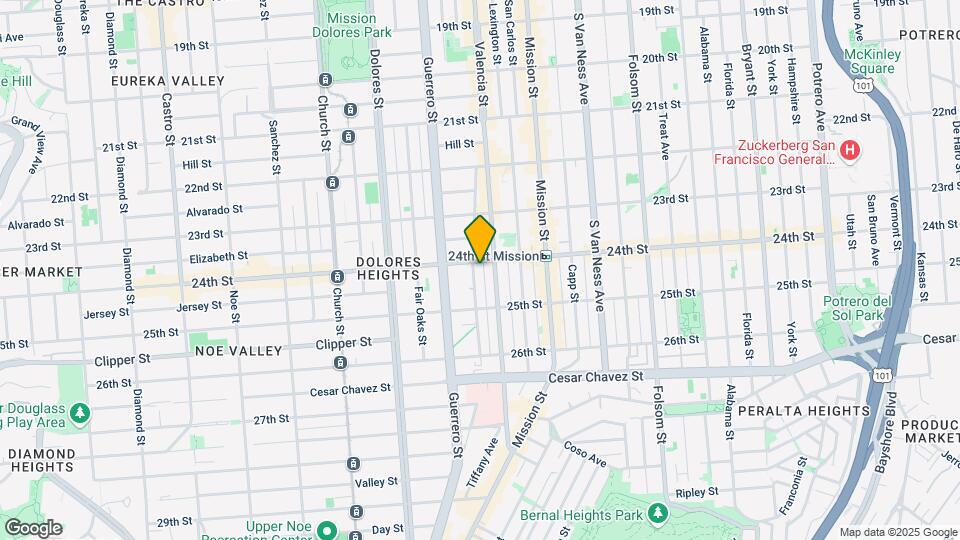 215 San Jose Ave Mapa y Detalles de la Ubicación