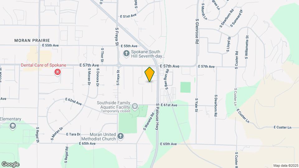 5822 S Thistle Ln Map and Location Details