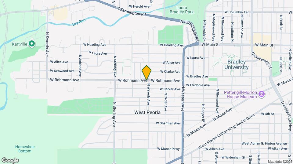 2206 W Rohmann Ave Map and Location Details