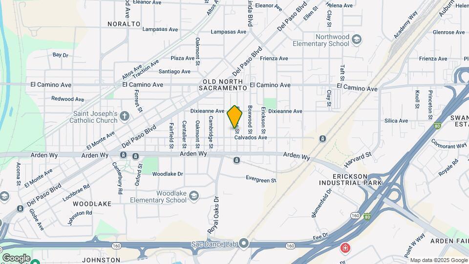 2319 Empress St Map and Location Details