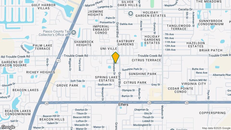 4352 Shoreline Dr Mapa y Detalles de la Ubicación