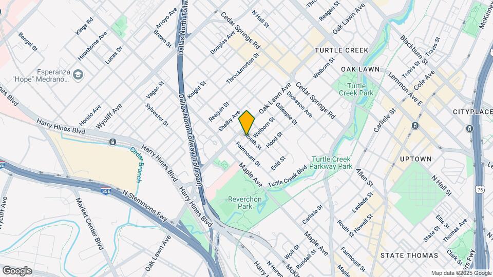 3701-3711 Routh St Map and Location Details
