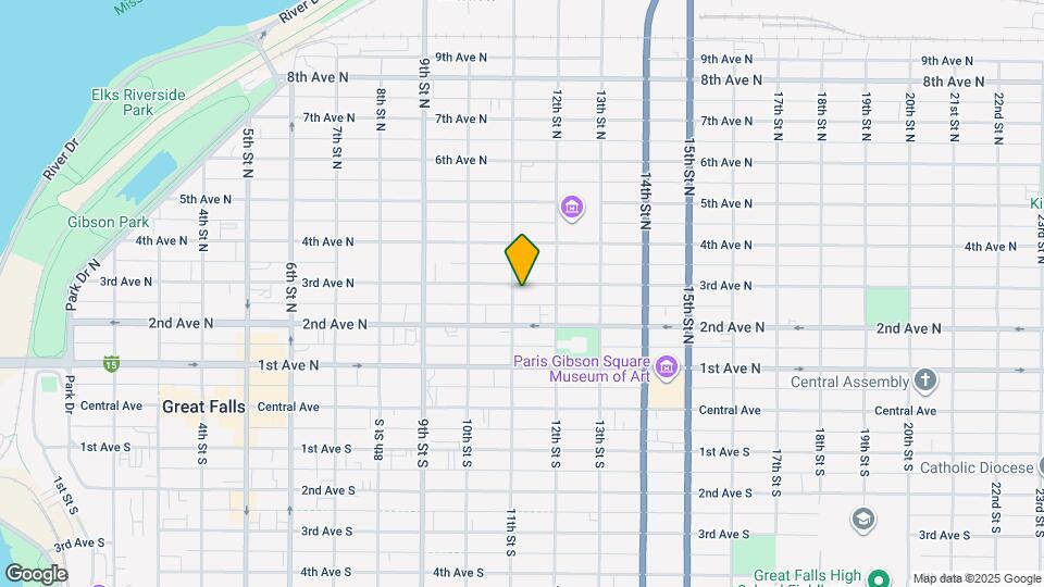 1104 3rd Ave N Map and Location Details