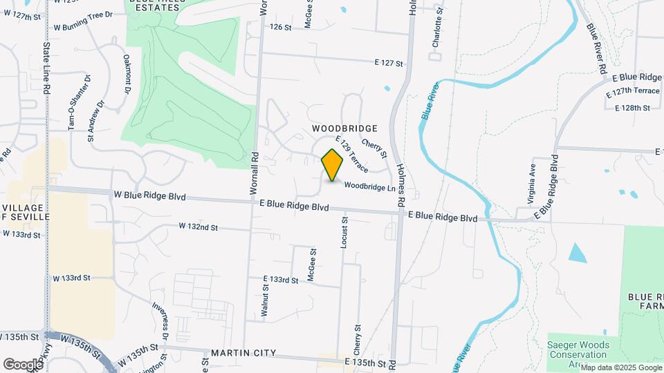 411 Woodbridge Ln Map and Location Details