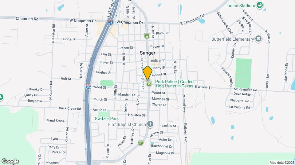 119 S 5th St Map and Location Details