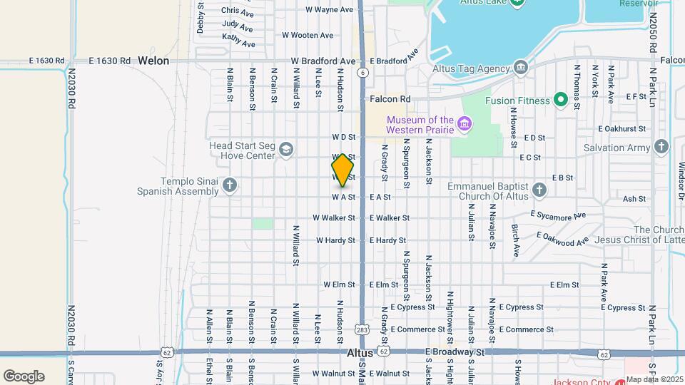 804 N Hudson St Map and Location Details