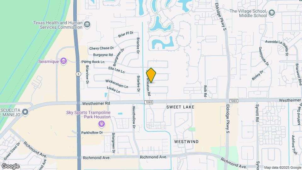 13822 Wickersham Ln Map and Location Details