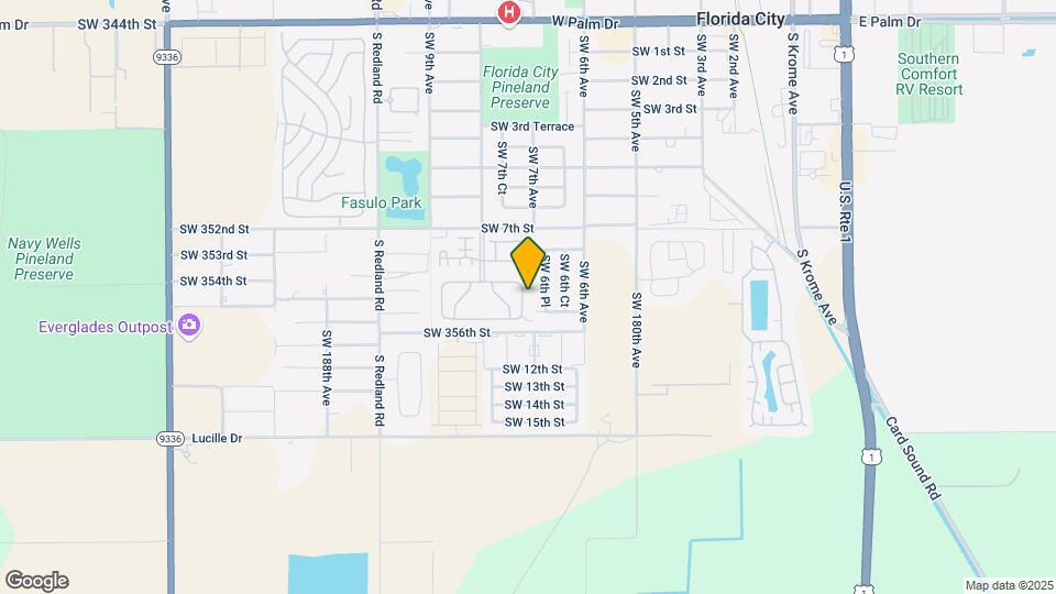 941 SW 7th Ct Map and Location Details