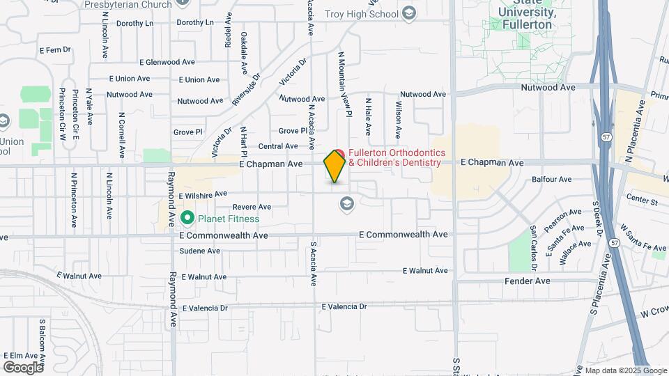 1801-1809 E Wilshire Ave Map and Location Details
