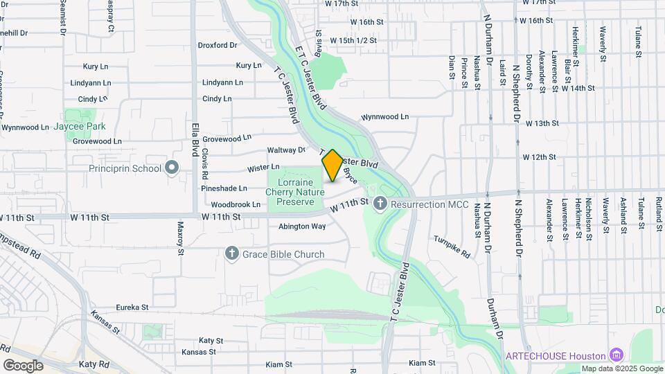 6023 Pineshade Ln Map and Location Details