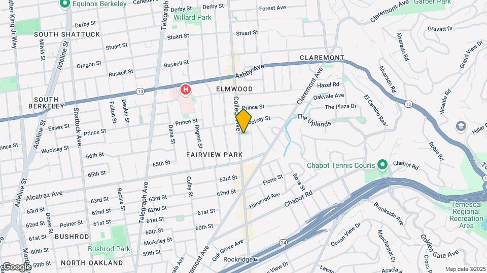 3125 College Ave Mapa y Detalles de la Ubicación
