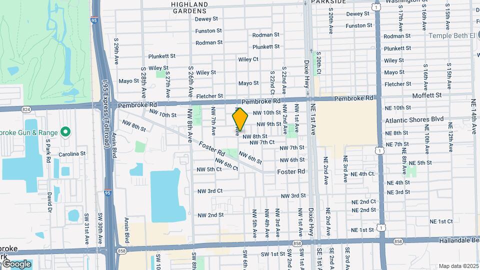 802 NW 6th Ave Map and Location Details
