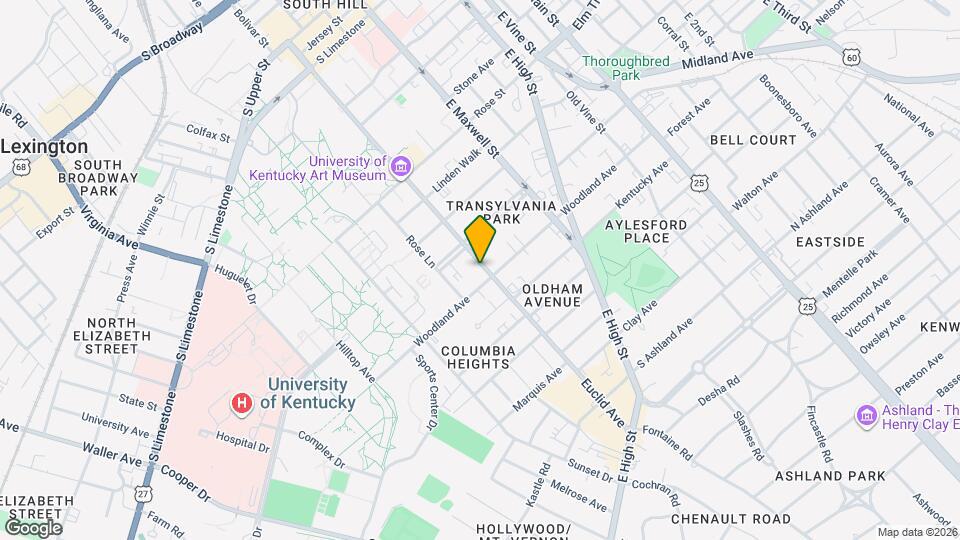 466 Euclid Ave Map and Location Details