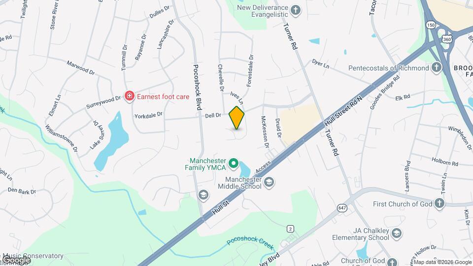 2223 Bowlin Ct Map and Location Details