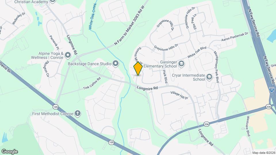 1898 Longmire Rd Map and Location Details